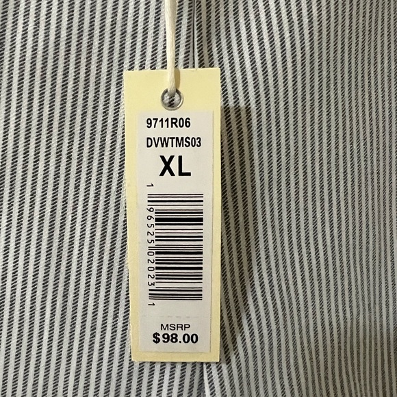 Max Stidio NWT pull on trouser high rise ankle length size XL blue and white - Picture 3 of 6